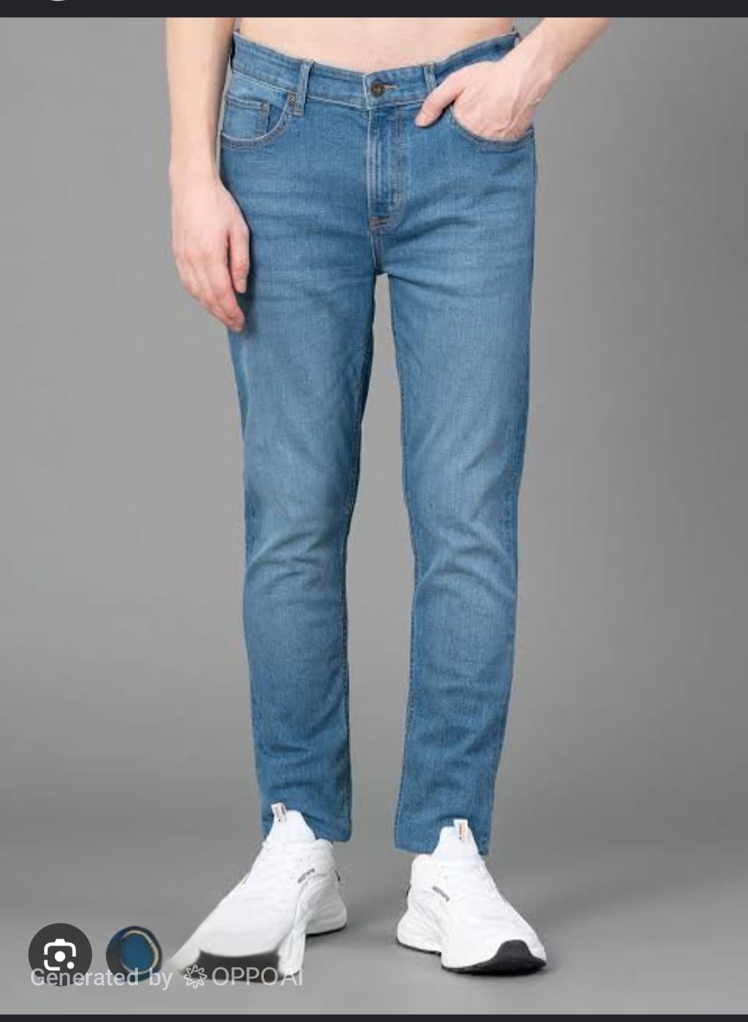 Skin fit jeans