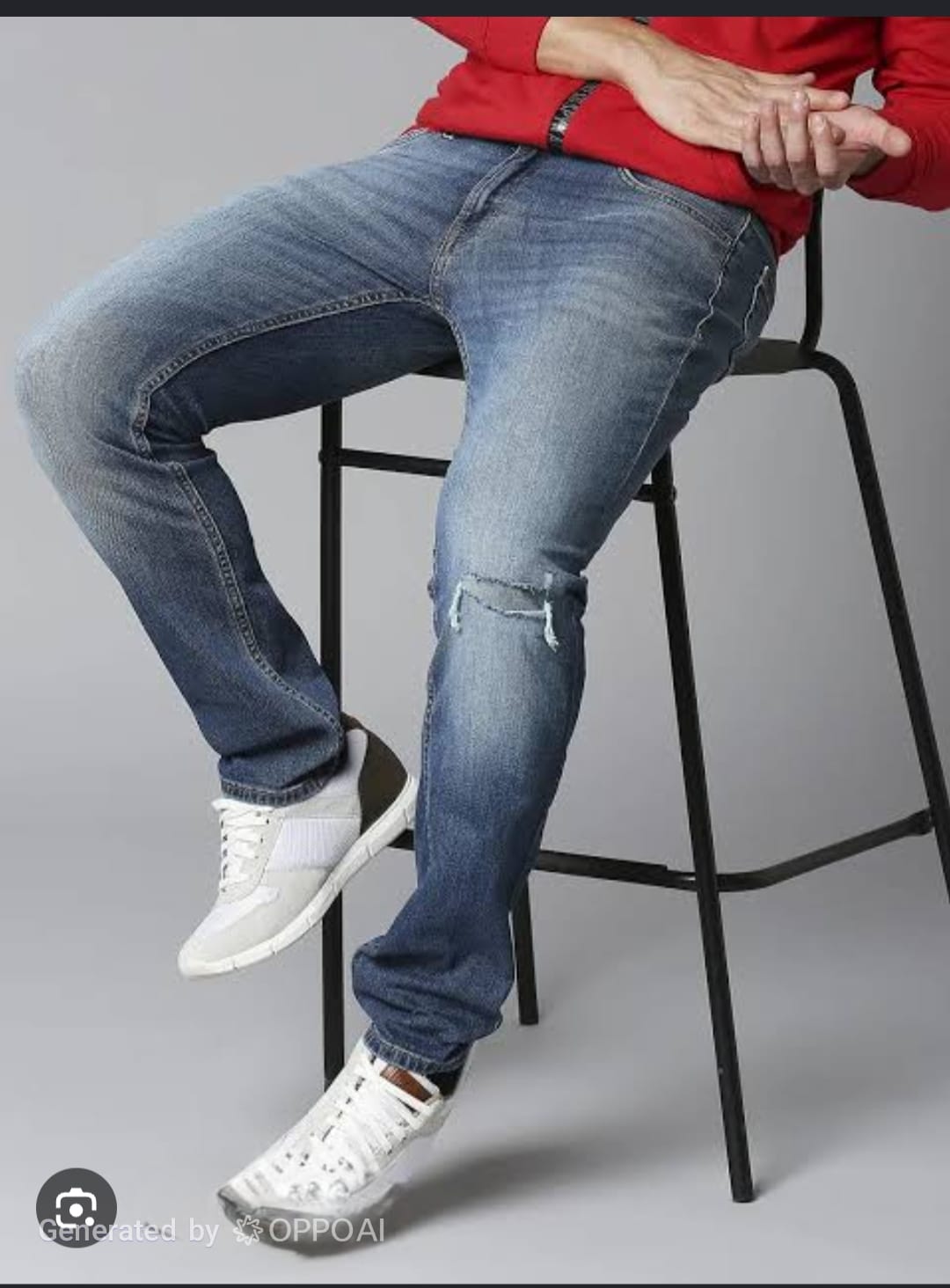 Skin fit jeans