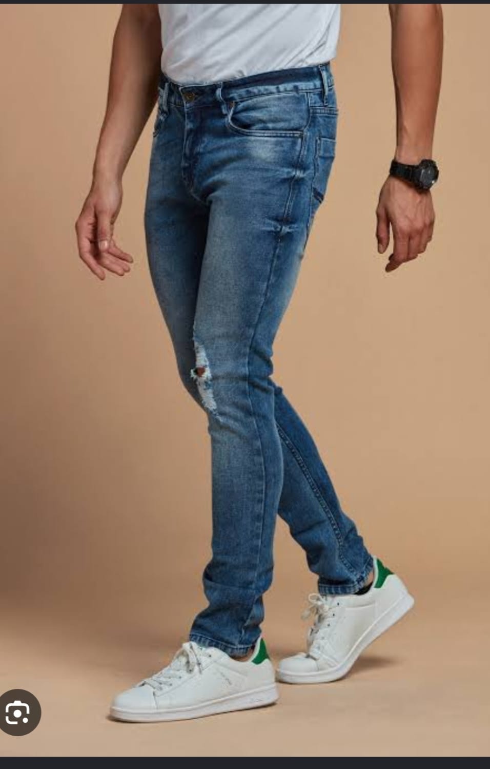 Skin fit jeans